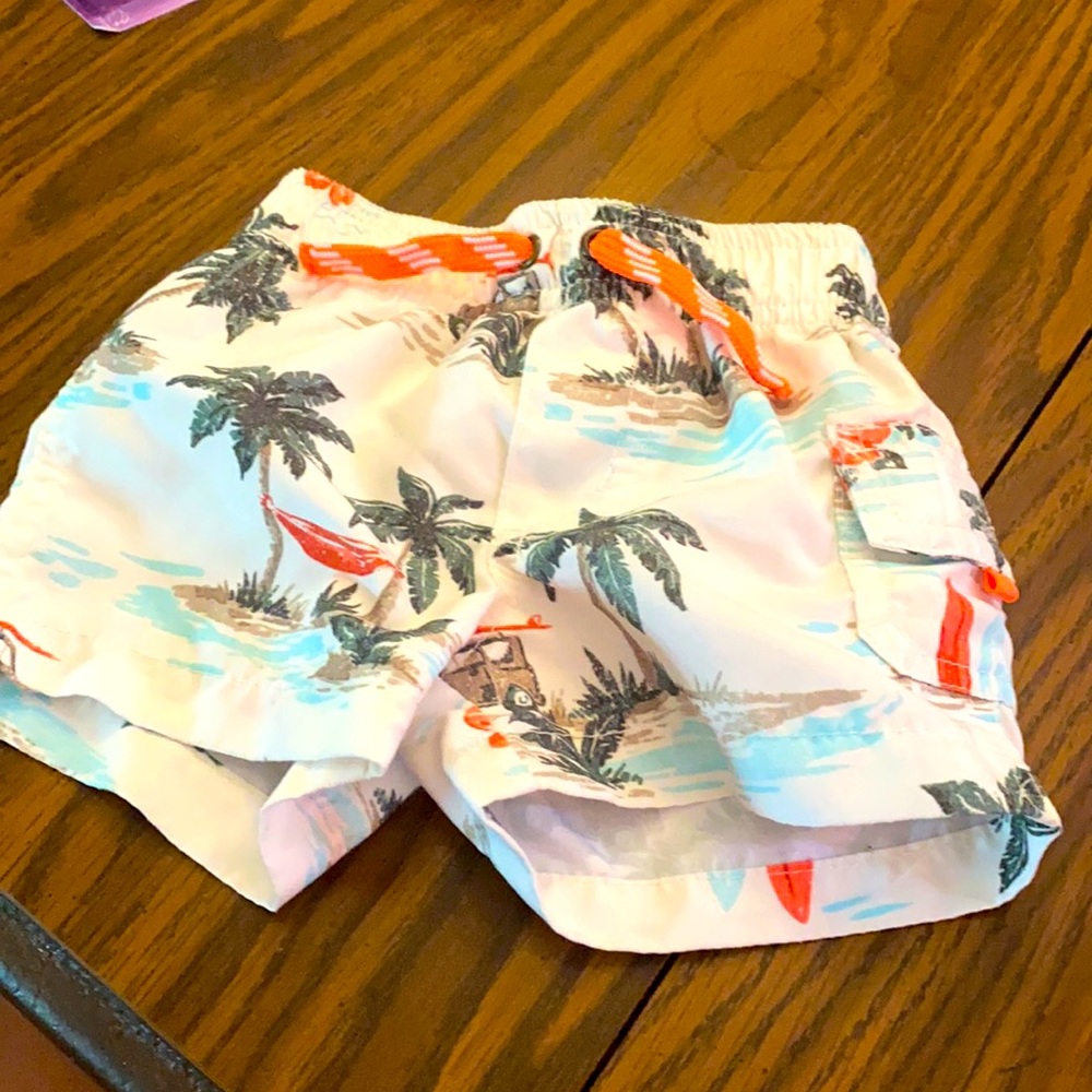 Boys Cute Swim Trunks